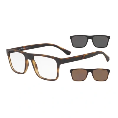 Abbildung von Emporio Armani EA4115 58021W Clip auf Sonnenbrille 54/18/145