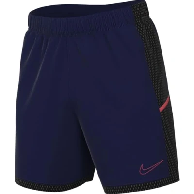 Abbildung von Nike Performance Short kurze Sporthose, Herren, Größe: Small, Blue void/black/orange pulse