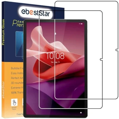 Abbildung von ebestStar {2 Stück) Panzer Schutz Glas für Lenovo Tab P12 (2023), 3D Displayschutz, 9H gehärte Glas, Abgerundete, Blasenfrei
