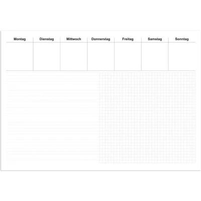 Abbildung von RNK Verlag Schreibtischunterlage Papier Notiz / Größe: 60x42cm 30 Blatt