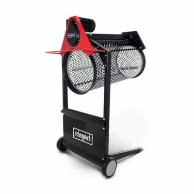 Abbildung von Scheppach Rollsieb &quot;RS400&quot;, 230V/360 W, Siebtrommel ø 400 mm, neigbare Trommel, inkl. Siebeinsatz