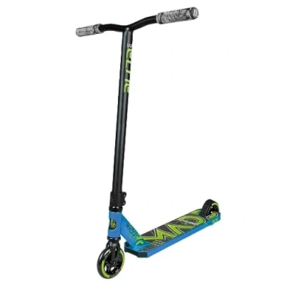 Abbildung von Stunt Scooter Freestyle Roller MGP Madd Gear Carve Elite blau / grün