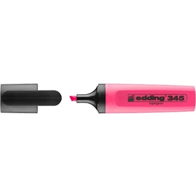 Abbildung von Textmarker e 345 EDDING, 2 5mm, pink, 10 Stück