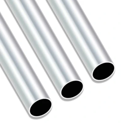 Abbildung von iMeistek 6063 Aluminium Rundrohr, 250 mm Länge, 24 Außendurchmesser, 22 Innendurchmesser, nahtlos, gerade, runde Rohre für Industrie, Dekoration, Architektur (3 Stück)