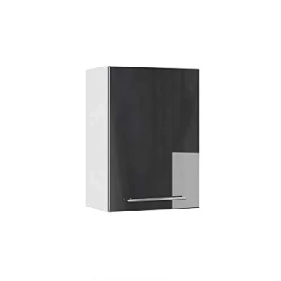 Abbildung von Vicco Hängeschrank Fame Line, Anthrazit Hochglanz/Weiß, 50 cm