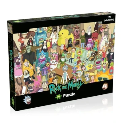 Abbildung von Winning Moves Puzzle Rick and Morty »Friends« (1000 Teile), 1000 Puzzleteile