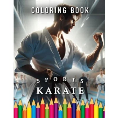 Abbildung von Karate Coloring Book: The perfect Gift for Sport Fans (Sports Books)