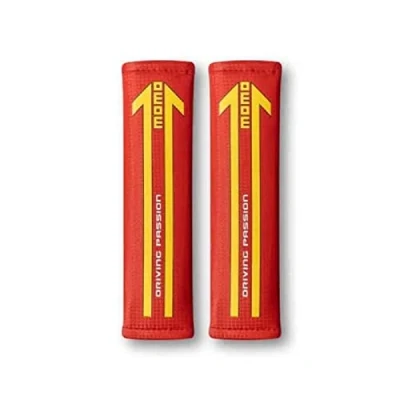 Abbildung von Momo CARBON SHPE4CR Gurtpolster Rot Kohlenstoff imprägniert