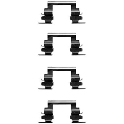 Abbildung von HELLA 8DZ 355 203 721 Zubehörsatz, Scheibenbremsbelag MITSUBISHI: OUTLANDER 3, ASX SUV, Lancer 8 Limousine, JEEP: Patriot, Compass