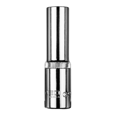 Abbildung von NEO TOOLS 08 185 Steckschlüsseleinsatz 3/8 10 mm Chrom Vanadium Stahl Sechskant