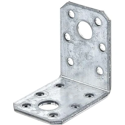 Abbildung von Alberts 330323 Winkelverbinder sendzimirverzinkt 50 x 35 mm 25er Set