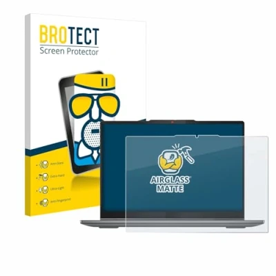 Abbildung von BROTECT Entspiegelungs Schutzglas für Lenovo IdeaPad 5 2 in 1 14AHP9 Schutz Folie Panzerfolie Glas Matt [Extrem Kratzfest 9H, Anti Reflex]