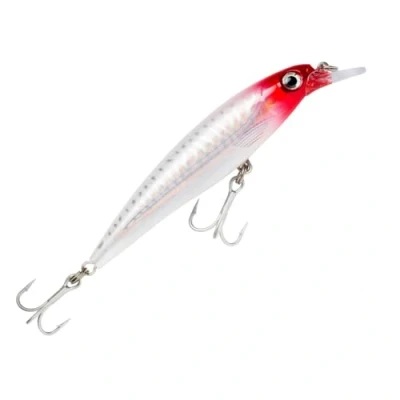 Abbildung von Rapala Unisex Adult X Rap Saltwater Angelköder Angelzubehör für große Raubfische Salzwasser Köder alle Fischarten Locken, Red Head UV, 10cm