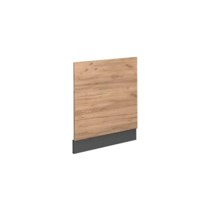 Abbildung von Vicco Frontblende Fame Line, Goldkraft Eiche/Anthrazit, 60 cm ohne Arbeitsplatte