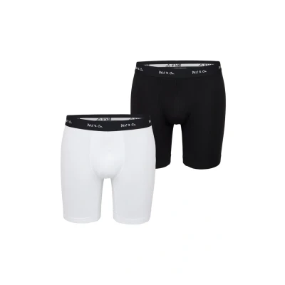 Abbildung von Phil &amp; Co. Berlin 2PACK Panties, Herren, Größe: Medium, Black white