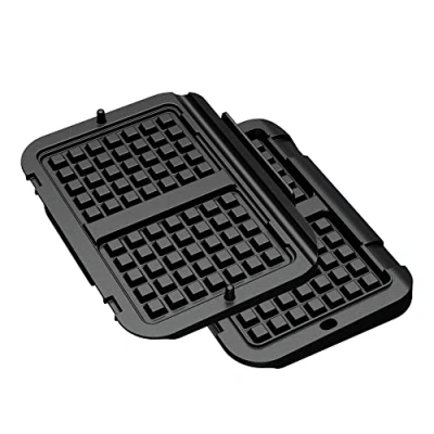 Abbildung von Tefal Waffelplatten &quot;XA7308 OptiGrill&quot;, Aluminium, (2 St.), für 4in1 und 2in1 Modelle, Zubereitung von Belgischen Waffeln