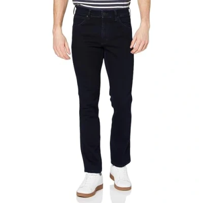 Abbildung von Wrangler Greensboro Jeans Straight Leg, Herren, Größe: 44x30, Black back
