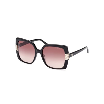 Abbildung von Guess by Marciano Damen GM0828 01F Gläser SONNENBRILLEN Acetat Schwarz Braun Quadratisch Normal