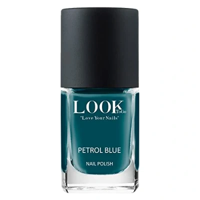 Abbildung von Look To Go veganer Nagellack PETROL BLUE 21 free &amp; PETA approved Made in Germany 12ml