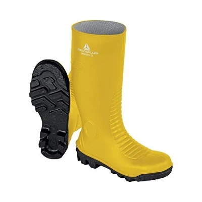 Abbildung von Delta Plus BRON2S5JA44 Bronze2 S5 SRA Sicherheitsstiefel Rutschfest Farbe: Gelb Schwarz Größe: 44
