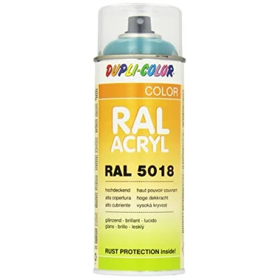 Abbildung von DUPLI COLOR 518515 RAL Lack Spraydose 5018 AUTO 30 0473 grün metallic 150 ml 400