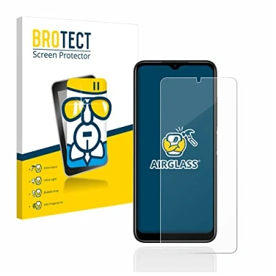Abbildung von BROTECT Schutzglas für Doogee N50 Schutzfolie Panzer Folie Glas [Extrem Kratzfest 9H, Anti Fingerprint, Ultra Transparent]