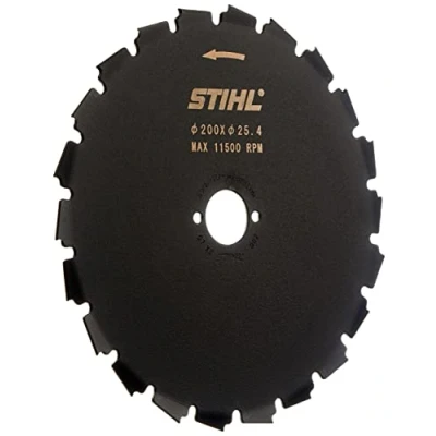 Abbildung von STIHL 41127134203 Meißelzahn Sägeblatt aus Hartmetall 22 Zähne, Durchmesser: 20cm