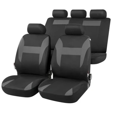 Abbildung von WALSER Nampa 13422 Sitzschonbezug grau Polyester vorne und hinten VOLKSWAGEN: Passat B5 GP Limousine, Polo IV Schrägheck, GOLF 6 kfzteile, kfzteile24,