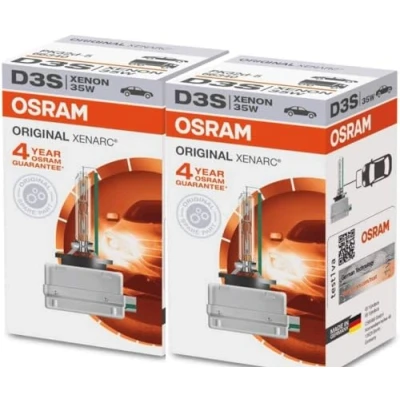 Abbildung von Osram 66340HBI Xenarc 35W D3S PK32D 5 4600K HID Xenon Light Birne (2 Pack)