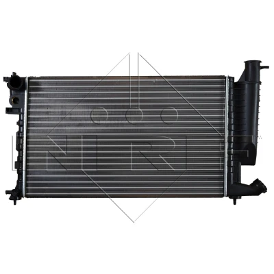 Abbildung von NRF 58183 Kühler, Motorkühlung Aluminium 610 378 23 Kühlrippen mechanisch gefügt PEUGEOT: 306 Cabrio, Schrägheck, Kombi