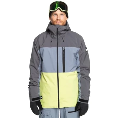 Abbildung von Quiksilver Sycamore Snowboardjacke, Herren, Größe: XL, Dark grey