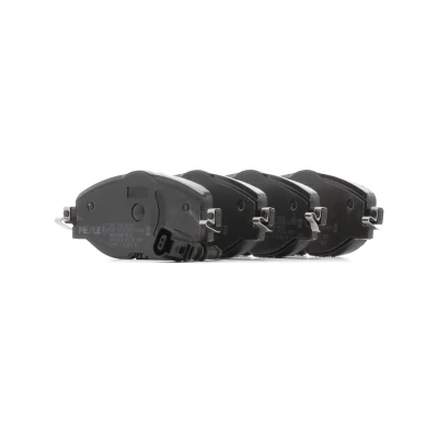 Abbildung von MEYLE 025 256 8320 Bremsbelagsatz ORIGINAL Quality Vorderachse inkl. Verschleißwarnkontakt VOLKSWAGEN: Golf 7 Schrägheck, Tiguan II, Passat B8 Variant