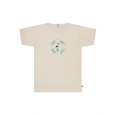 Abbildung von loud + proud Druck Tshirt print für Kinder, Größe: 146/152, Vanilla