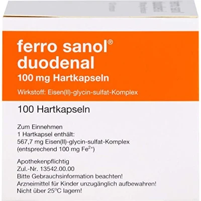 Abbildung von FERRO SANOL duodenal Hartkaps.100 St