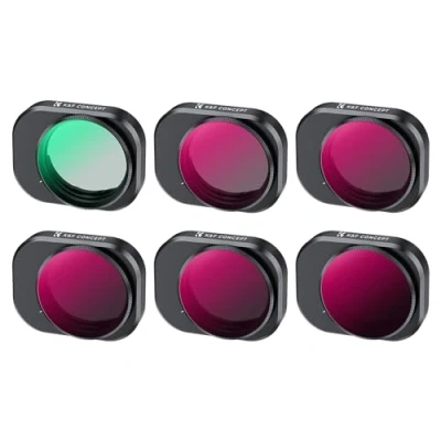 Abbildung von K&amp;F Concept Mini 4 Pro Bright Day ND/PL,CPL Filter,6 Stück CPL, ND4&amp;PL,ND8&amp;PL,ND16&amp;PL,ND32&amp;PL,ND64&amp;PL Filter Kompatibel mit DJI