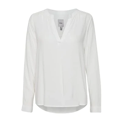 Abbildung von ICHI Ihmain LS2 Bluse, Damen, Größe: 36, Cloud dancer
