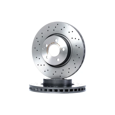 Abbildung von BREMBO COATED DISC LINE 09.A621.31 Bremsscheibe 322 32 5 gelocht/innenbel. beschichtet hochgekohlt mit Schrauben MERCEDES BENZ: E Klasse Cabrio