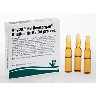 Abbildung von Neydil Nr.68 Revitorgan Dil.D 4 pro Ampu 5X2 ml