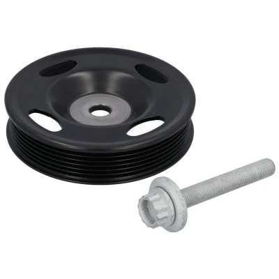 Abbildung von FEBI BILSTEIN 185532 Kurbelwellenriemenscheibe 6PK 135mm mit Dichtring, Schraube VOLKSWAGEN: Passat B6 Variant, Golf Plus / Crossgolf, Tiguan I