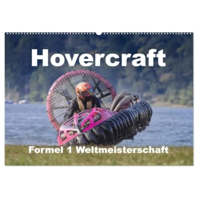 Abbildung von Hovercraft Formel 1 Weltmeisterschaft (Wandkalender 2025 DIN A2 quer), CALVENDO Monatskalender