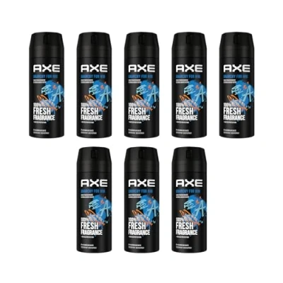 Abbildung von AXE Bodyspray Anarchy for Him Deo ohne Aluminium 8x 150ml Deodorant für Men Herren Männer Deospray