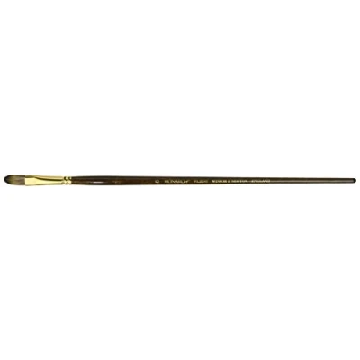 Abbildung von Winsor &amp; Newton 5504008 Monarch Pinsel Filbertpinsel Nr. 8 9,2mm, professioneller Synthetikhaarpinsel für Ölfarben oder Acrylfarben