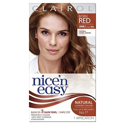 Abbildung von Clairol Nice&#039; n Easy Crème Natural Looking Oil Infused Permanent Hair Dye 177ml (Various Shades) 5WR Medium Warm Auburn