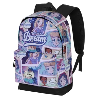 Abbildung von Disney Prinzessinnen Comic Fan HS Rucksack 2.2, Mehrfarbig, 31 x 44 cm, Kapazität 24 L