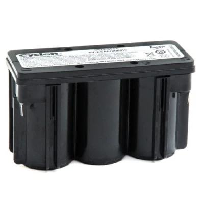 Abbildung von Hawker Enersys Blei Pb Akku Bleiakku 6V 2500mAh Cyclon 2.5 6 Faston 4,8mm 0819 0012
