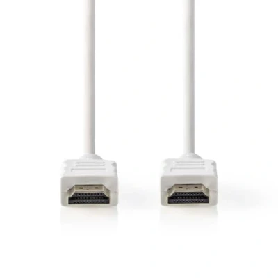 Abbildung von Nedis High Speed ​​HDMI Kabel mit Ethernet HDMI Stecker 4K@60Hz ARC 18 Gbps 1.00 m Rund PVC Schwarz Box