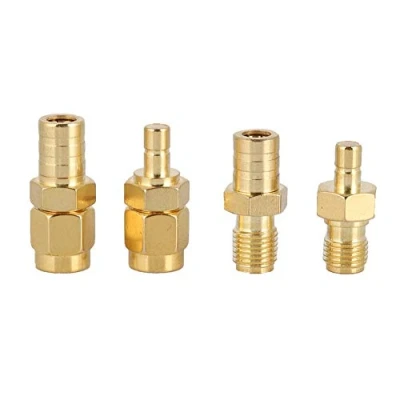 Abbildung von Bewinner 4 Typen RF Adapter SMA auf SMB Stecker Konverter Set für DAB Autoradioantenne Buchse Stecker/SMB Buchse, Stecker/SMA