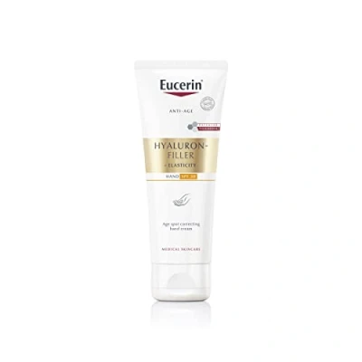 Abbildung von Eucerin Hyaluron Filler + Elasticity Anti Pigment &amp; Age Handcreme SPF 30 75 ml