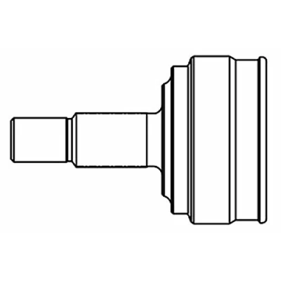 Abbildung von GSP 803004 Gelenksatz Outer groove AUDI: 100 C3 Limousine, 80 B3, C4 Limousine