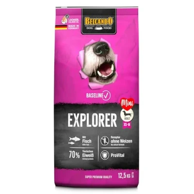 Abbildung von BELCANDO Baseline Explorer [12,5kg] Trockenfutter Für Hunde ausgewachsene Kleiner und mittlerer Rassen